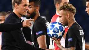 Thomas Tuchel et Neymar