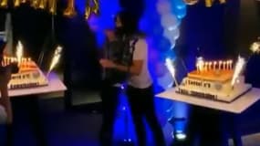 Edinson Cavani et Angel Di Maria ont fêté leur anniversaire