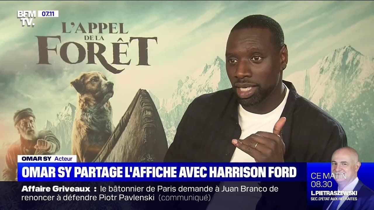 L Appel De La Foret Omar Sy "Je suis comme un môme": Omar Sy raconte son tournage avec Harrison