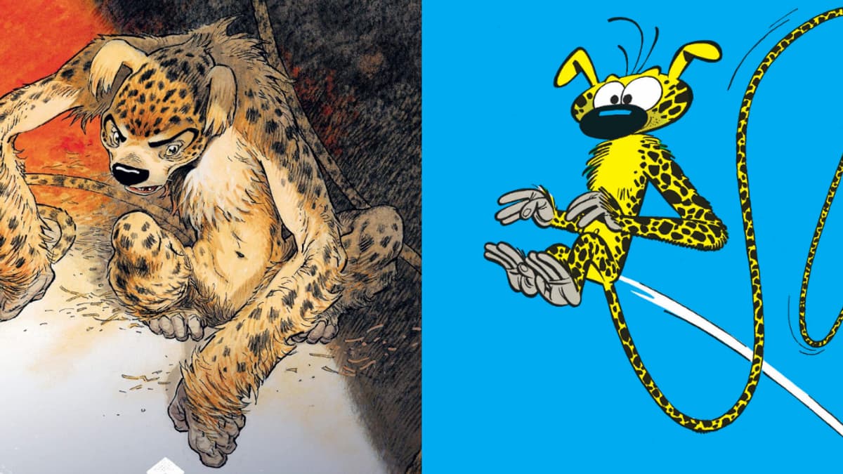 Le Marsupilami de Frank Pé et celui de Franquin
