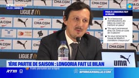 OM: Longoria fait le bilan sur la première partie de saison
