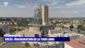 Arles : inauguration de la Tour Luma - 26/06