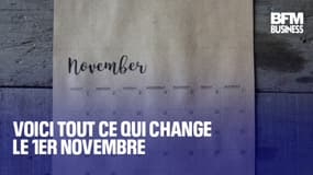  Voici tout ce qui change le 1er novembre 