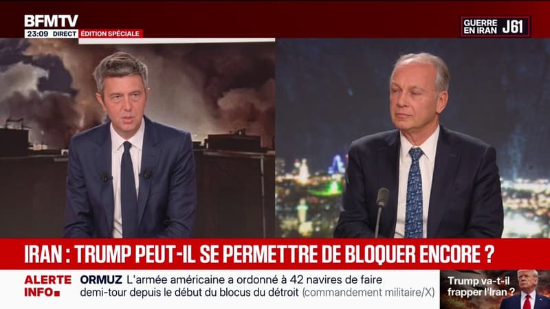 Iran: Donald Trump évoque un nouveau blocus de "plusieurs mois" du détroit d'Ormuz
