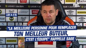 Lorient 0-2 OL : "La meilleure personne pour remplacer ton meilleur buteur, c'est l'équipe" rappelle Sage