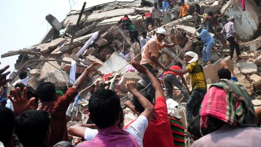 L'effondrement d'un immeuble à Dacca au Bangladesh a fait plus de 900 morts.