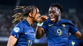 Barcola et Kalimuendo - France U21
