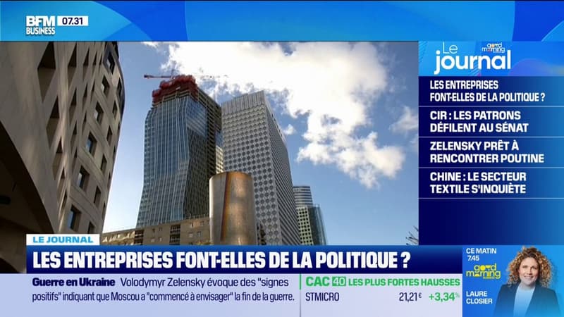 Les entreprises font-elles de la politique ?