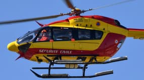 Un hélicoptère de la Sécurité civile, le 14 avril 2020 à Montpellier (illustration).