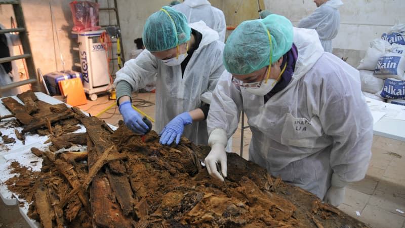 Des fouilles dans la crypte d'une église près de Madrid ont permis la découverte.