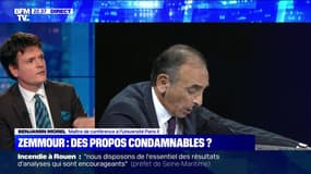 Zemmour: des propos condamnables ? - 28/09