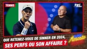 Tennis : que retenez-vous de Sinner en 2024, ses perfs ou son affaire de dopage ?