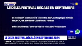 Marseille: le Delta Festivale se tiendra du 4 au 8 septembre sur les plages du Prado 