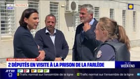 Toulon: les députés RN Lavalette et Giletti en visite à la prison de La Farlède