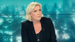 Marine Le Pen sur notre plateau ce mercredi soir.