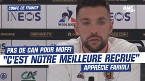 Nice: "Moffi ? C'est notre meilleure recrue de Janvier" sourit Farioli