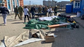 Attaque à la gare de Kramatorsk (Ukraine)
