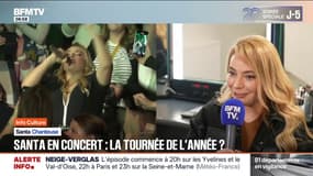 "J'ai envie que ça ait l'air magique": 450.000 spectateurs, 50 zéniths... Le succès de la tournée de Santa