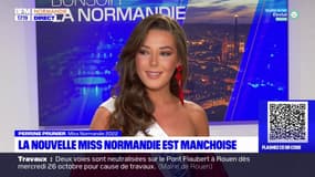 Perrine Prunier, nouvelle Miss Normandie, souligne son attachement à la région