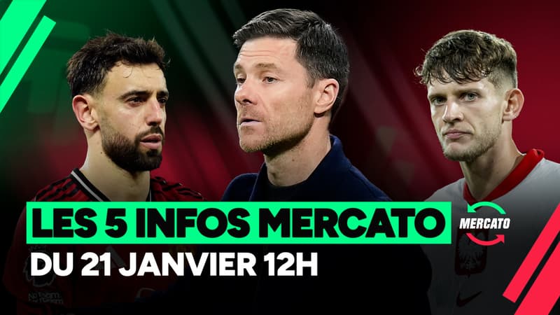 Kang-In Lee, Xabi Alonso, Bruno Fernandes... Les 5 infos mercato du 21 janvier à la mi-journée