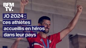 JO 2024: ces athlètes accueillis en héros dans leur pays