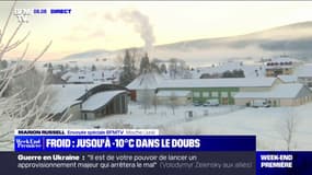 -14°C au réveil mais un paysage immaculé: les belles images de Mouthe dans le Doubs