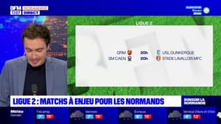 Ligue 2: matchs à enjeu pour les Normands ce vendredi