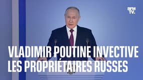 Poutine fustige "les citoyens de seconde zone" qui ont choisi de rester en Occident