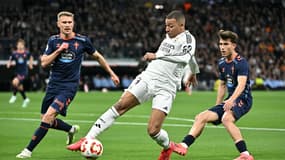 Kylian Mbappé face au Celta Vigo le 16 janvier 2025