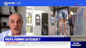Didier Pittet (infectiologue): "Probablement, le prix à payer pour garder les écoles ouvertes mérite la peine"