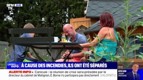 À cause des incendies dans les Pyrénées-Orientales, cette famille de vacanciers a été séparée