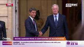 Michel Barnier peine à convaincre les macronistes