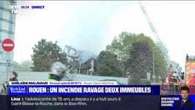 Incendie à Rouen: une analyse en cours pour estimer la toxicité des fumées