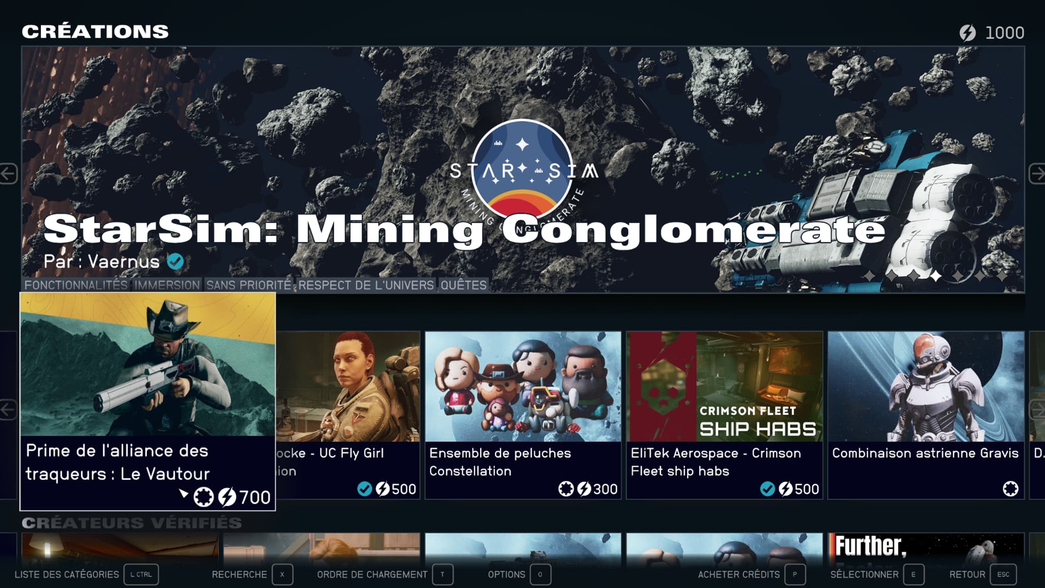 Les Mods de Starfield