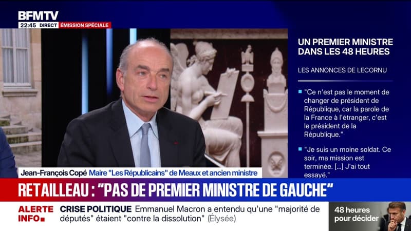 Pour Jean-François Copé, maire LR de Meaux et ancien ministre, Emmanuel Macron est 