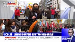 Grève des enseignants: Anne Hidalgo chahutée dans la manifestation parisienne