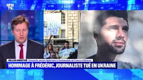 Hommage à Frédéric, journaliste tué en Ukraine - 10/06