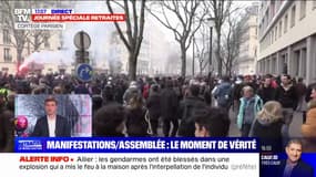 Retraites: "Le gouvernement joue le pourrissement. Il y a un durcissement de l'intersyndical" affirme Léon Desfontaines, secrétaire général du mouvement Jeunes communistes de France