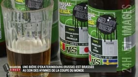 Mondial: une bière russe est brassée au son des hymnes des équipes