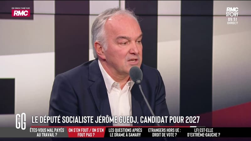 Jérôme Guedj candidat à la présidentielle 2027: "C'est le syndrome Macron"