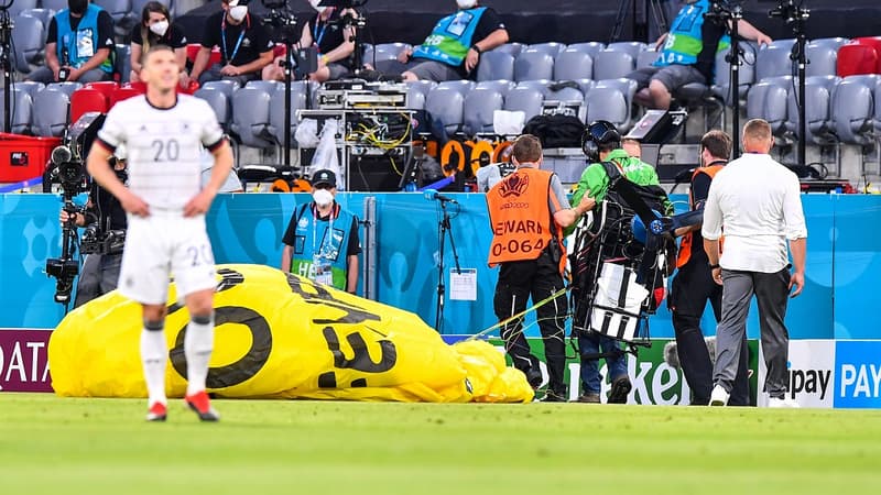 France-Allemagne: un blessé après un incident avec un ULM de Greenpeace avant le coup d'envoi