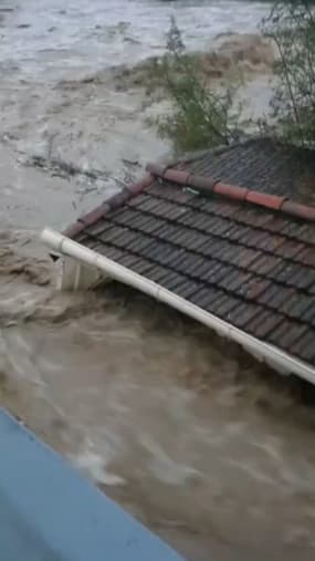 Ces images montrent la violence des pluies qui se sont abattues sur l'Aude cette nuit