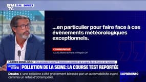 Natation dans la Seine: "La santé des athlètes prévaut", affirme Lazreg Benelhadj (Fédération française de natation)