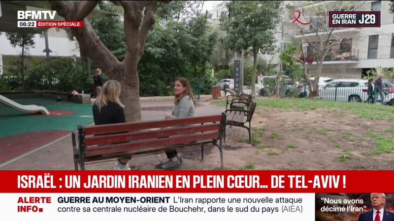 Guerre au Moyen-Orient: un jardin iranien en plein cœur de Tel-Aviv