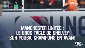 Manchester United : Le gros tacle de Shelvey sur Pogba, crampons en avant