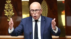 Éric Ciotti à l'Assemblée nationale le 4 décembre 2024