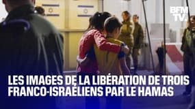  Les images des derniers otages libérés par le Hamas, où figurent trois jeunes franco-israéliens