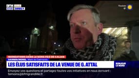 Inondations dans le Pas-de-Calais: les élus satisfaits de la venue de Gabriel Attal