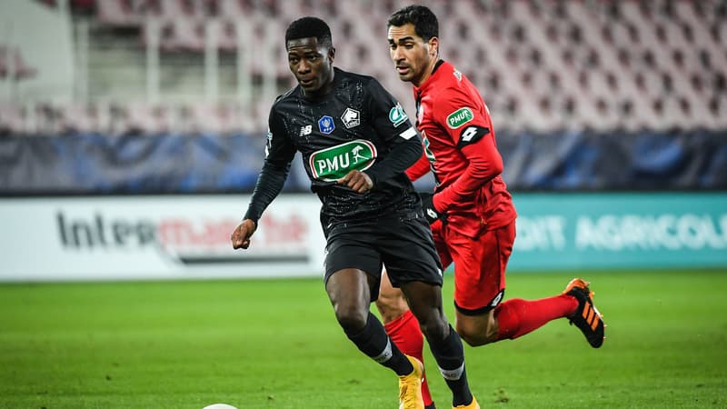 Coupe de France: Lille en 16es grâce à son jeune novice Aguibou Camara