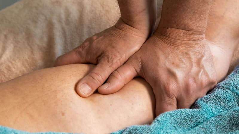 Un massage. Photo d'illustration